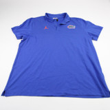 Florida Gators Air Jordan Dri-Fit Polo Men's Blue Used XXL TOPS-188114
