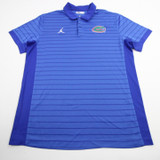 Florida Gators Air Jordan Dri-Fit Polo Men's Blue Used M TOPS-188218