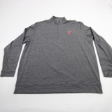 Bethany Vikings Johnnie-O Pullover Men's Gray Used XXL TOPS-188330