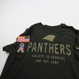 Carolina Panthers Nike NFL On Field Dri-Fit Short Sleeve Shirt Men's Used XL TOPS-188428