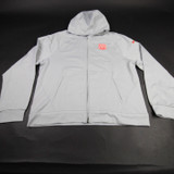 Nike State Nike Dri-Fit Jacket Men's Light Gray New with Tags L TOPS-188376