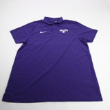 Kansas State Wildcats Nike Dri-Fit Polo Men's Purple Used XL TOPS-188728