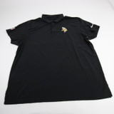 Minnesota Vikings Nike NFL On Field Polo Men's Black Used 3XL TOPS-188869