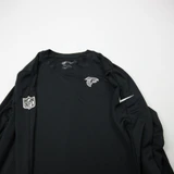 Atlanta Falcons Nike NFL On Field Dri-Fit Long Sleeve Shirt Men's Black Used L TOPS-189124