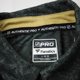 Vegas Golden Knights Fanatics NHL Pro Authentics Polo Men's Dark Gray Used L TOPS-188980