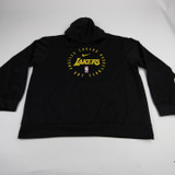 Los Angeles Lakers Nike NBA Authentics Dri-Fit Sweatshirt Men's Black Used 2XLT TOPS-189438