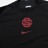USC Trojans Nike Pro Compression Top Men's Black Used L TOPS-189920