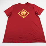 USC Trojans Nike Nike Tee Short Sleeve Shirt Men's Red Used L TOPS-189954