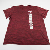 Tampa Bay Buccaneers Nike Dri-Fit Short Sleeve Shirt Men's Maroon Used XXL TOPS-189986