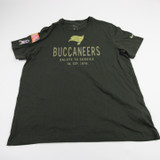 Tampa Bay Buccaneers Nike Dri-Fit Short Sleeve Shirt Men's Olive Used XXL TOPS-190012