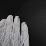 Duke Blue Devils Nike Alpha Gloves - Receiver Men's White Used L EQPT-007522