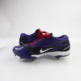 TCU Horned Frogs Nike Air Zoom Baseball Cleat Men's Purple Used 12 CLEA-018249