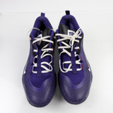 TCU Horned Frogs Nike Air Zoom Turf Cleat Men's Purple Used 13 CLEA-018251