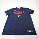 Washington Nationals Nike MLB Authentic Dri-Fit Short Sleeve Shirt Men's Used L TOPS-190179