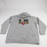 Indiana Hoosiers adidas Sweatshirt Men's Gray New without Tags XL TOPS-190478