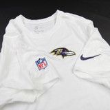 Baltimore Ravens Nike NFL On Field Dri-Fit Short Sleeve Shirt Men's Used L TOPS-190371