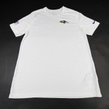 Baltimore Ravens Nike NFL On Field Dri-Fit Short Sleeve Shirt Men's Used L TOPS-190371
