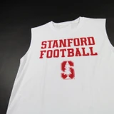 Stanford Cardinal Gamebreaker Sleeveless Shirt Men's White Used M TOPS-190401