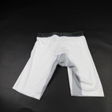 Nike NBA Authentics Compression Shorts Men's White Used Multiple Sizes SHOR-041355