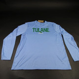 Tulane Green Wave Nike Nike Tee Long Sleeve Shirt Men's New with Tags XL TOPS-190694