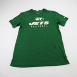 New York Jets Nike Dri-Fit Short Sleeve Shirt Men's Green Used M TOPS-189217