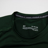 Under Armour HeatGear Compression Top Men's Green Used XL TOPS-190776