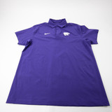 Kansas State Wildcats Nike Polo Men's Purple New without Tags XL TOPS-191608