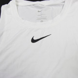 Nike Dri-Fit Sleeveless Shirt Women's White New with Tags L TOPS-190751