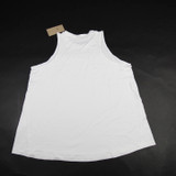 Nike Dri-Fit Sleeveless Shirt Women's White New with Tags L TOPS-190751