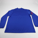 Kansas Jayhawks adidas Pullover Men's Blue Used XLT TOPS-191580