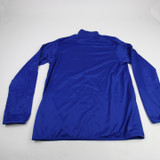 Kansas Jayhawks adidas Pullover Men's Blue New without Tags XLT TOPS-191583