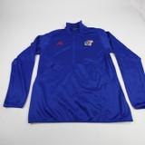 Kansas Jayhawks adidas Pullover Men's Blue New without Tags XLT TOPS-191583