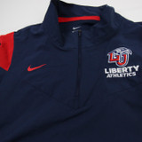 Liberty Flames Nike Pullover Men's Navy Used 3XL TOPS-191649