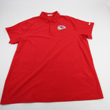 Kansas City Chiefs Nike NFL On Field Dri-Fit Polo Men's Red Used XXL TOPS-192301