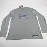 Philadelphia 76ers Nike NBA Authentics Dri-Fit Long Sleeve Shirt Multiple Sizes TOPS-192406