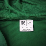 New York Jets Nike NFL On Field Pullover Men's Green Used XXL TOPS-192658