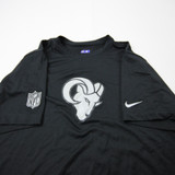 LA Rams Nike NFL On Field Dri-Fit Short Sleeve Shirt Men's Black Used L TOPS-192838