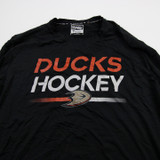 Anaheim Ducks Fanatics Long Sleeve Shirt Men's Black Used L TOPS-192872