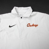 Oklahoma State Cowboys Nike Polo Men's Light Gray Used M TOPS-193069
