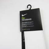 Nike Headband Unisex White New with Tags OSFA HATS-018087