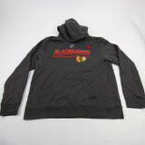 Chicago Blackhawks Fanatics Sweatshirt Men's Dark Gray Used XL TOPS-193246