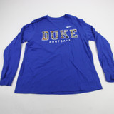 Duke Blue Devils Nike Long Sleeve Shirt Men's Blue Used XL TOPS-193760