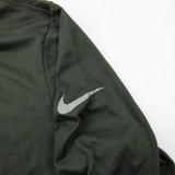 New York Jets Nike NFL On Field Dri-Fit Long Sleeve Shirt Men's Olive Used L TOPS-194229
