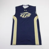 Gallaudet Bison Under Armour Compression Top Men's Navy Used L TOPS-194473