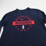 Washington Wizards Nike NBA Authentics Dri-Fit Long Sleeve Shirt Multiple Sizes TOPS-194183