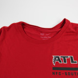 Atlanta Falcons Nike NFL On Field Dri-Fit Long Sleeve Shirt Men's Red Used XXL TOPS-194159