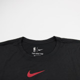 Miami Heat Nike NBA Authentics Long Sleeve Shirt Men's Black New with Tags XL TOPS-194184