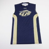 Gallaudet Bison Under Armour Compression Top Men's Navy Used M TOPS-194493