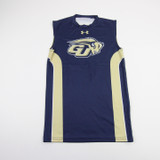 Gallaudet Bison Under Armour Compression Top Men's Navy Used M TOPS-194494