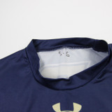 Gallaudet Bison Under Armour Compression Top Men's Navy Used S TOPS-194500